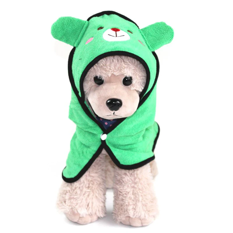 HULIANFU S/M/L Pet Dog Bath Towel Soft Dog Towel Super Absorption Drying Bath Towel for Dog Cat Puppy Bathrobes Pet Cleaning Supplies - Deanwangkt