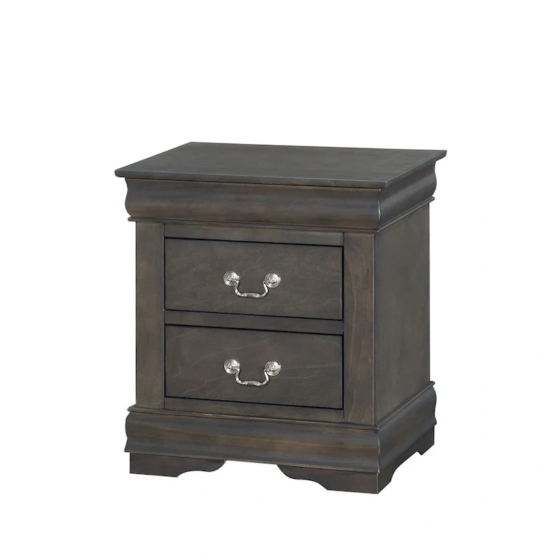 ACME Louis Philippe Nightstand in Cherry 23753
