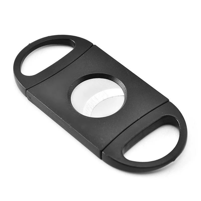 HULIANFU Stainless Steel Cigar Cutter New Metal Classic Guillotine Scissors Gift Portable Smoking Accessories Gifts For Man cool gadgets - Deanwangkt