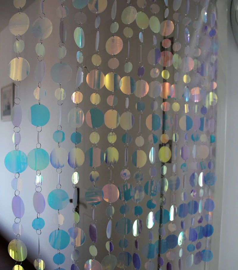 HULIANFU PVC sequins Curtains  Household items partitions Plastic curtain Home supplies Festive wedding decoration - Deanwangkt