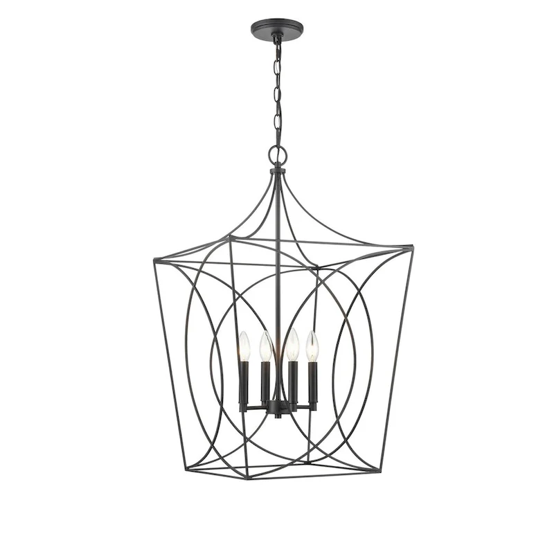 Millennium Lighting Tracy Pendant light in Matte Black