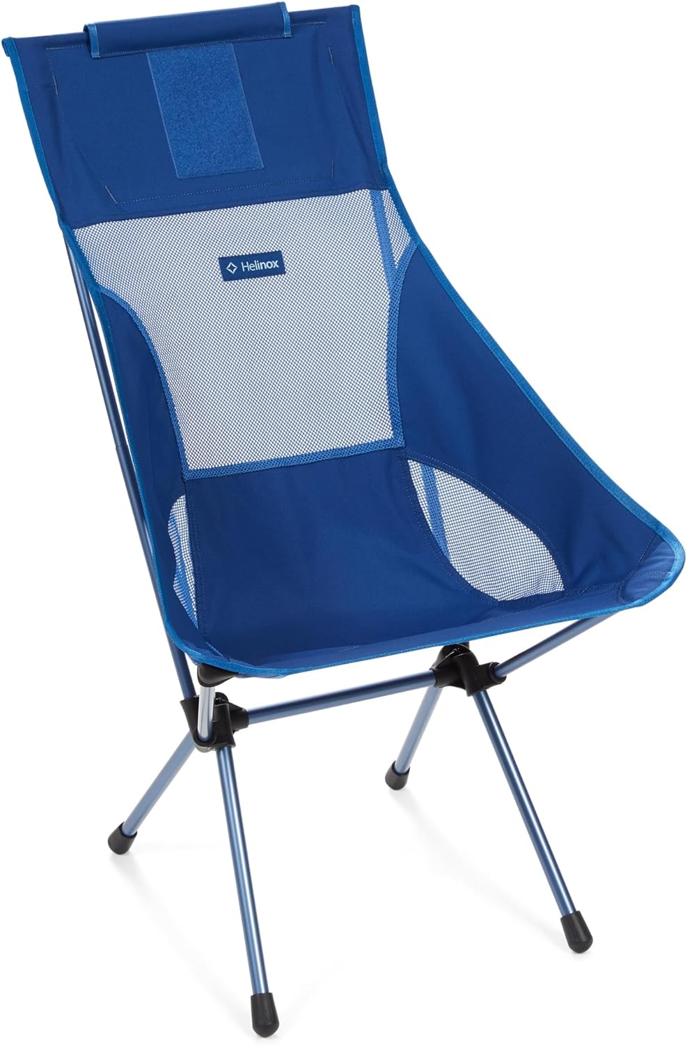 Sunset Chair Lightweight, High-Back, Compact, Collapsible Camping Chair, with Pockets, Multi Block 23