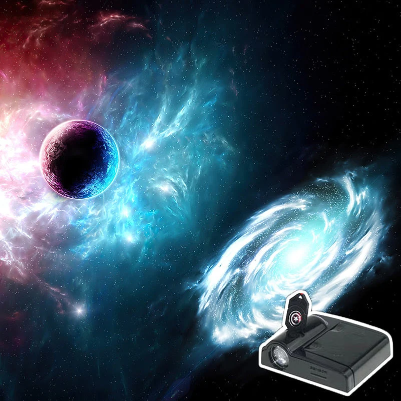 HULIANFU Planetary projection light with light film photo Earth sun Galaxy light projector novelty atmosphere light ins party photo props - Deanwangkt