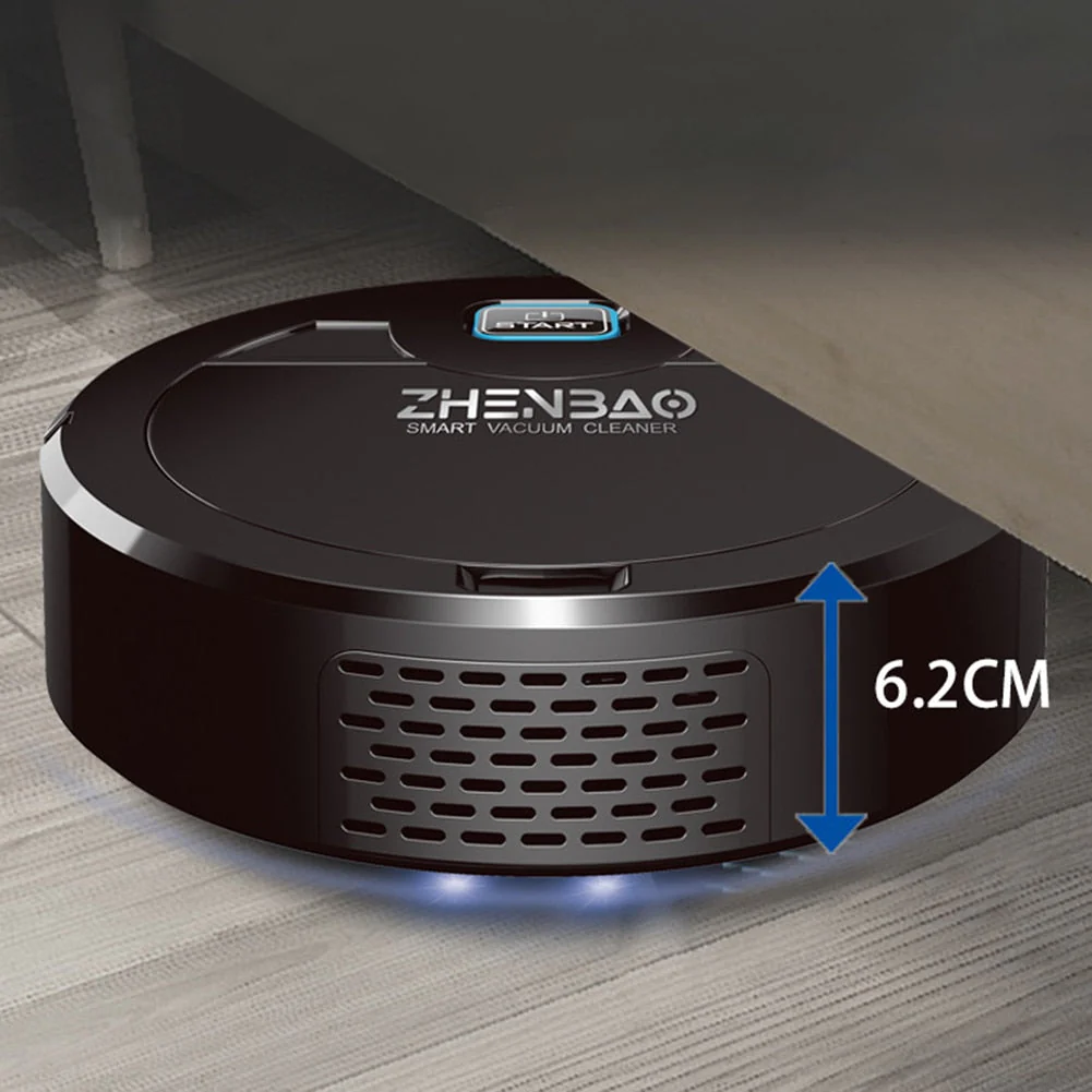 HULIANFU Robot Vacuum Intelligent Multiple Cleaning Modes Vacuum For Pet Hairs Hard Floor Carpet With UV Lamp Lazy Sweeper Vacuum Cleaner - Deanwangkt