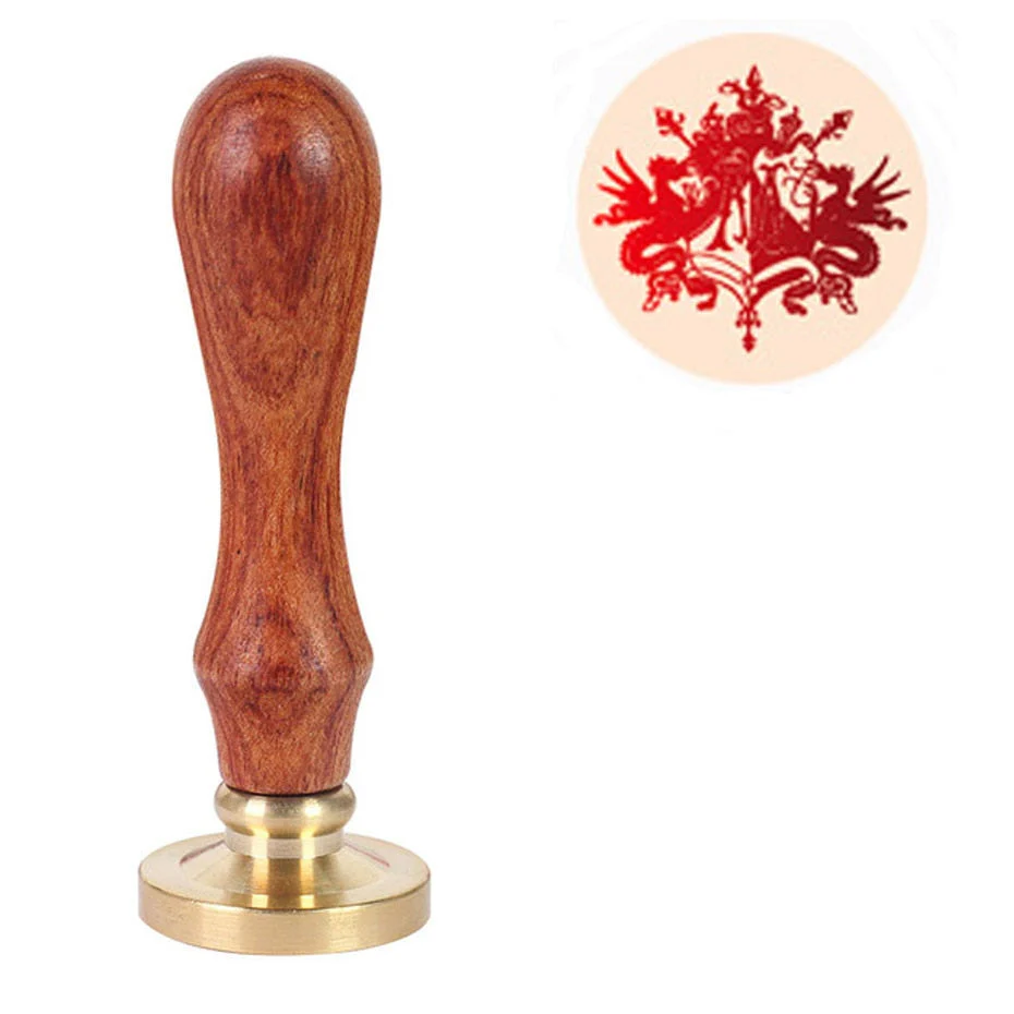 HULIANFU Vintage Stamp Wax Seal Beads Sticks Warmer Wax Sticks Melting Glue Furnace/Spoon Tool Stove Pot For Wax Seal Stamp Candle - Deanwangkt