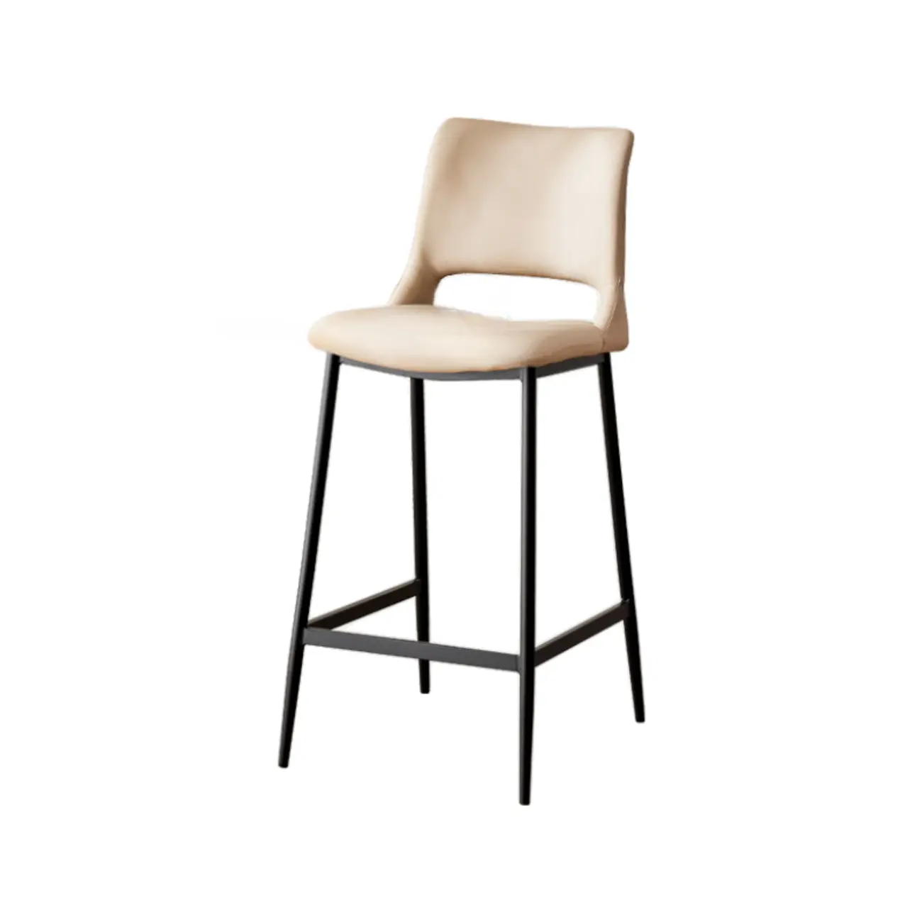 Counter Adjustable Leather Modern Bar Stools