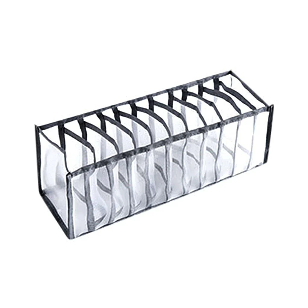 HULIANFU New Underwear Clothes Storage Box Foldable Drawer Organizers Socks Shorts Closet Wardrobe Separation Compartment Box Washable - Deanwangkt