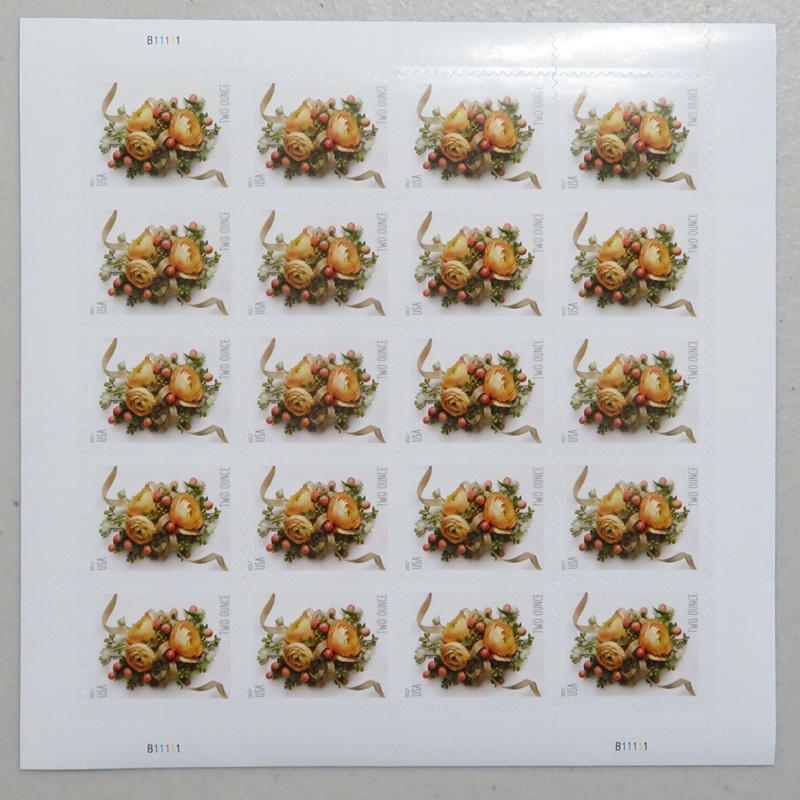 Celebration Corsage 2017, (Sheet of 20) - TWENTYSTAMPS