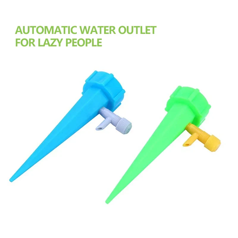 HULIANFU New 12PCS Drip Irrigation System Automatic Watering Spike for Plants Garden Watering System Irrigation System Greenhouse - Deanwangkt