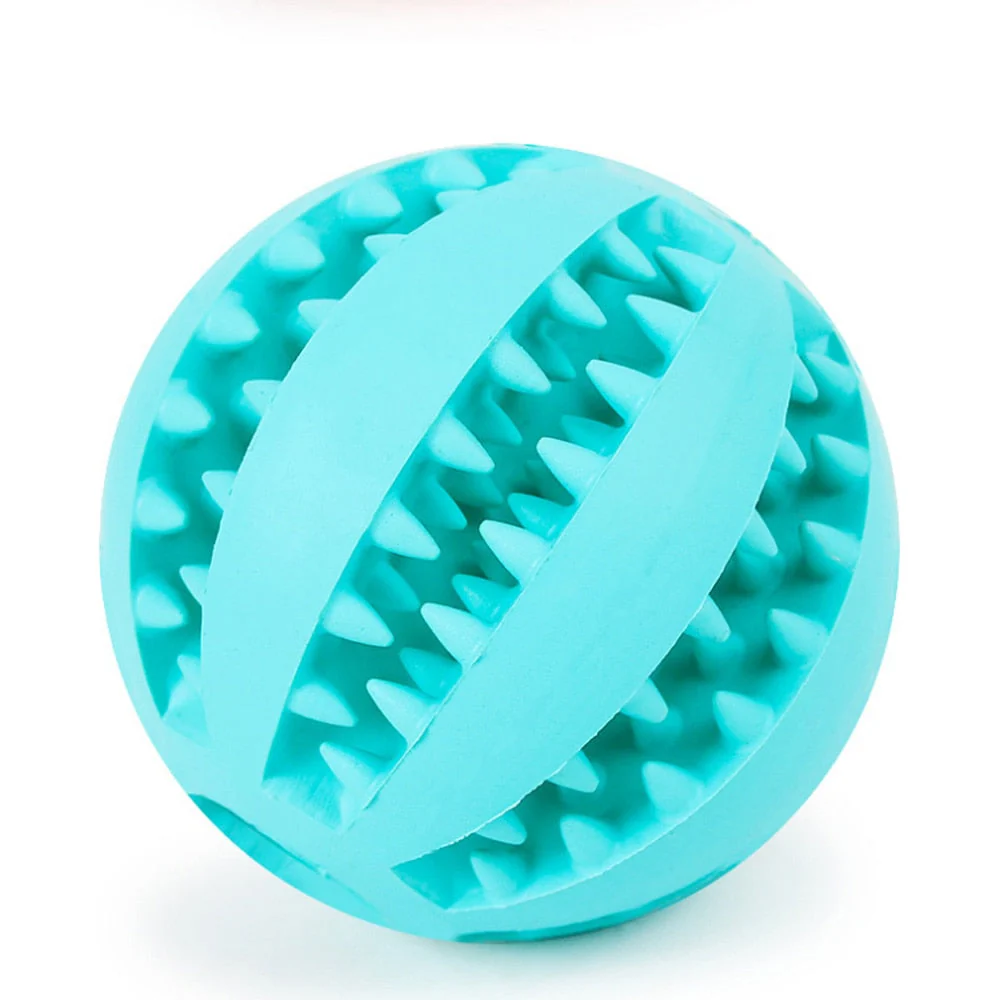 HULIANFU Toys for Dogs Rubber Dog Ball For Puppy Funny Dog Toys For Pet Puppies Large Dogs Tooth Cleaning Snack Ball Toy For Pet Products - Deanwangkt
