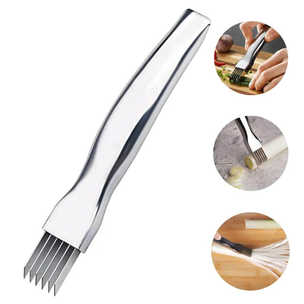 HULIANFU Onion Garlic Vegetable Cutter Knife Cut Onions Garlic Tomato Device Shredders Slicers Kitchen Accessories Cooking Tools - Deanwangkt
