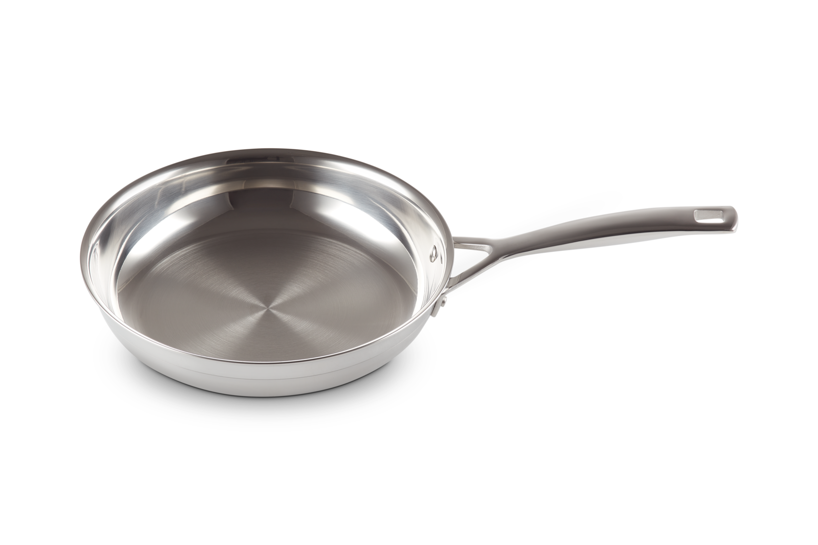 3-ply Stainless Steel Uncoated Frying Pan