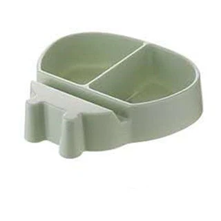 HULIANFU Plates For Food Creative Shape Lazy Snack Bowl Plastic Double Layers Snack Storage Box Bowl Lazy Fruit Plate Bowl Artifact Plate - Deanwangkt