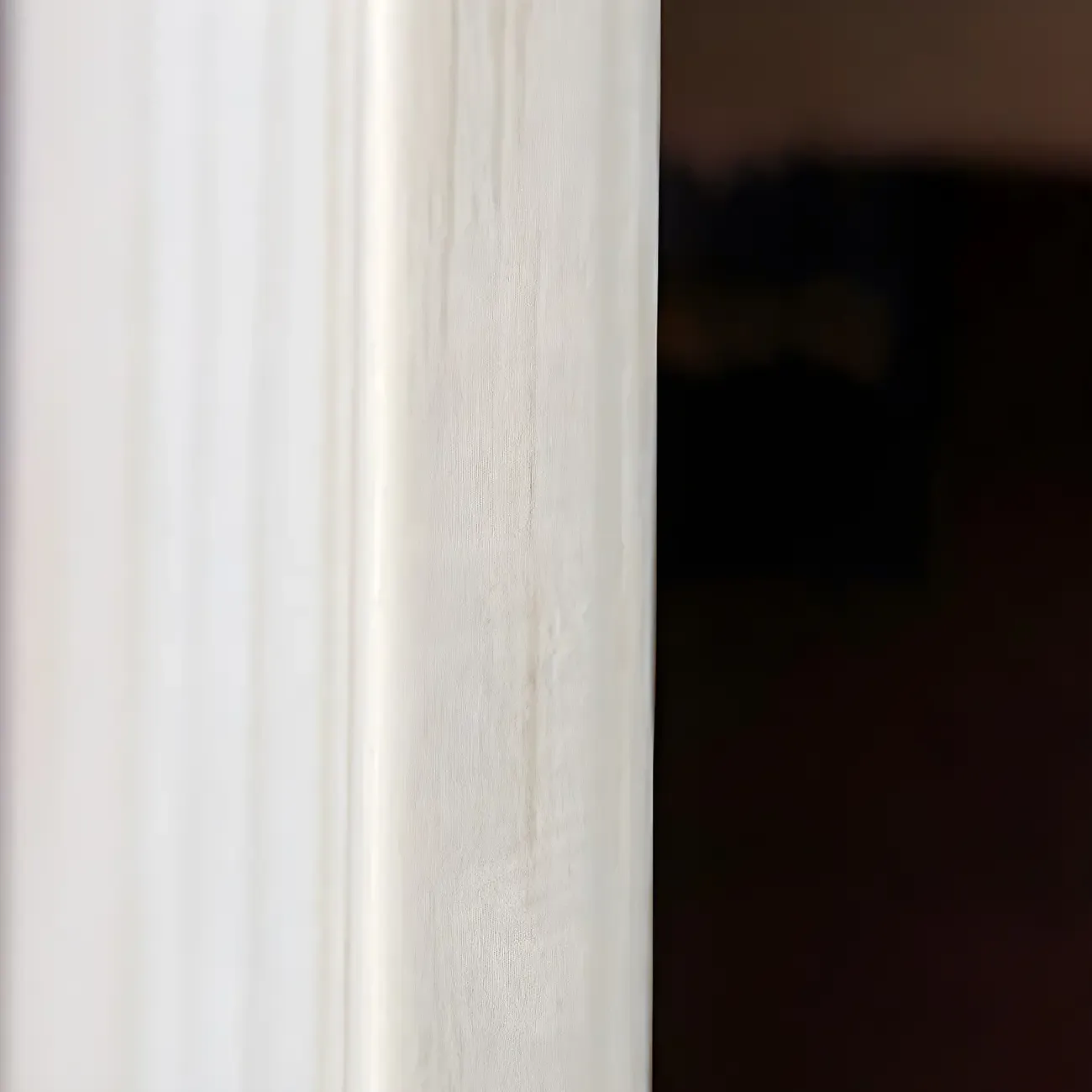 Modern Slim Wood Wall-Mounted Bookshelf