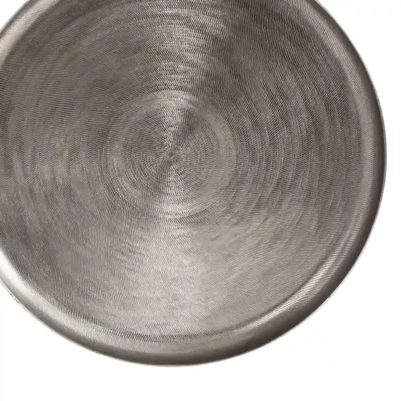 Kate and Laurel Stovring Round Metal Tray - 16  Diameter
