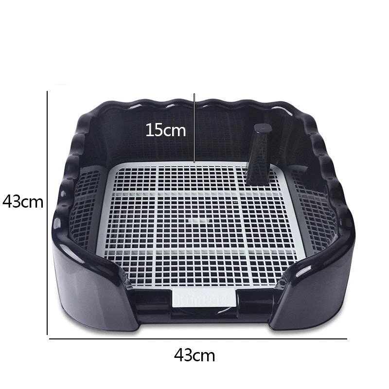 HULIANFU Portable Dog Toilet Potty Pet Toilet for Dogs Cat Puppy Litter Tray Training Toilet pet dog toilet bedpan cat litter box cat dog - Deanwangkt