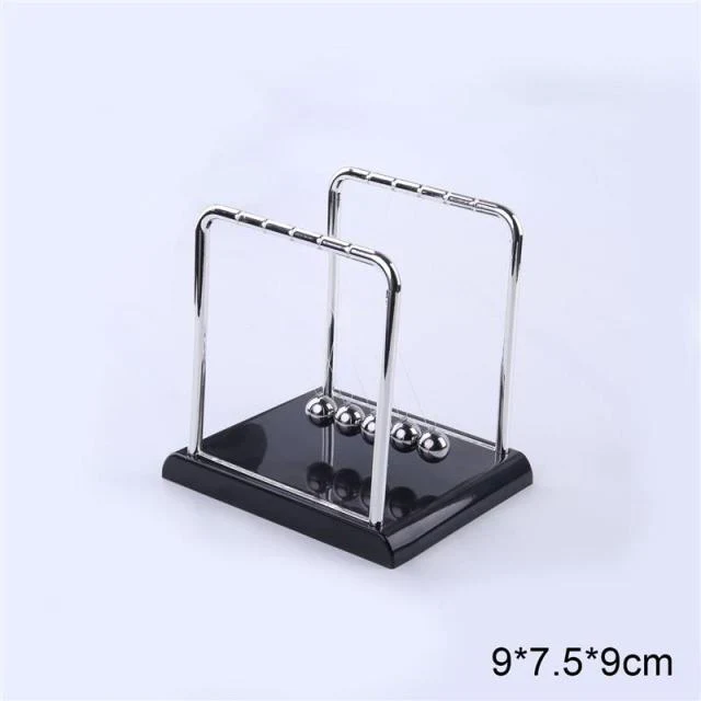 HULIANFU Newton Cradle Balance Steel Balls School Teaching Supplies Physics Science Pendulum Desk Toy Gifts Home Decoration - Deanwangkt