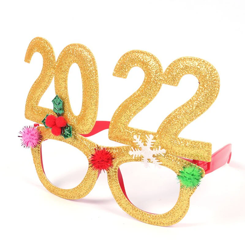 HULIANFU 2026  Christmas Headbands Christmas Tree Reindeer Antlers Hairband Xmas Party Kids Hairhoop  Christmas Glasses Photo Booth Props - Deanwangkt
