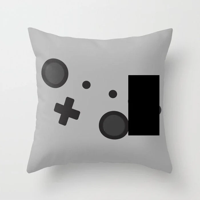 HULIANFU Super Hot Game Fans Video Gamepads Cushion Cases Retro Games Decorative Pillows Case Livingroom Sofa Couch Bed Car Throw Pillows - Deanwangkt