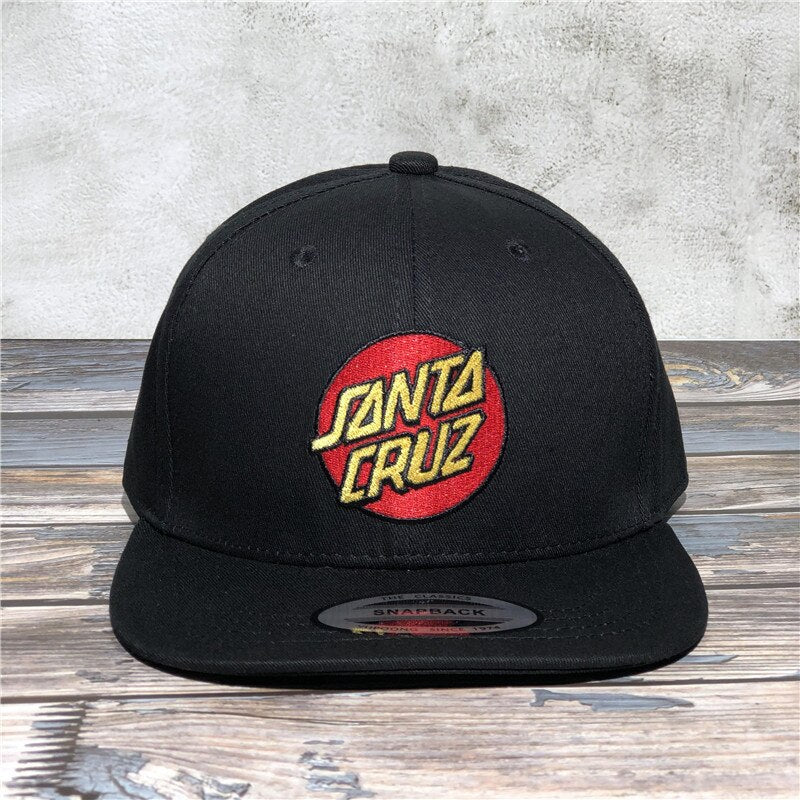 HULIANFU Santa cruz Baseball Caps for men Sun Hat women  Independent Peaked Hip hop Flip Skateboard Snapback Adjustable Casual Outdoor - Deanwangkt