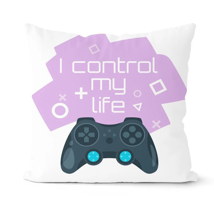 HULIANFU Super Hot Game Fans Video Gamepads Cushion Cases Retro Games Decorative Pillows Case Livingroom Sofa Couch Bed Car Throw Pillows - Deanwangkt