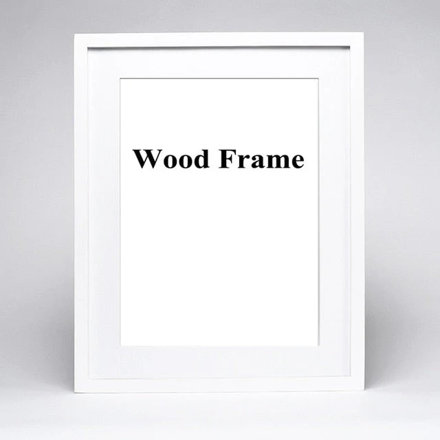 HULIANFU  Wooden Frame A5 A4 A3 Wooden Picture Frame 30x42cm Black White Pink Red Coffee More Color Photo Frame with Mats for Wall Mountin - Deanwangkt
