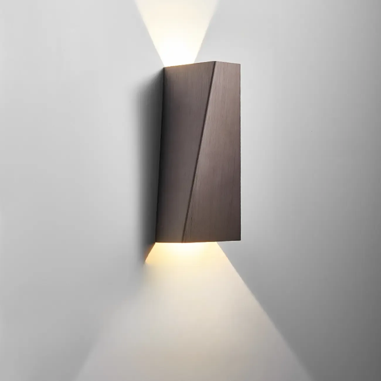 2 Lights Geometric Simple Wall Light Fixture Metal Shade
