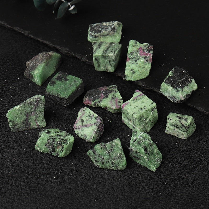 HULIANFU Natural Crystal Quartz Coarse Mineral Specimen, Rose Crystal, Irregular Shape, Rough Rock, Reiki Healing Stone Home Decoration - Deanwangkt