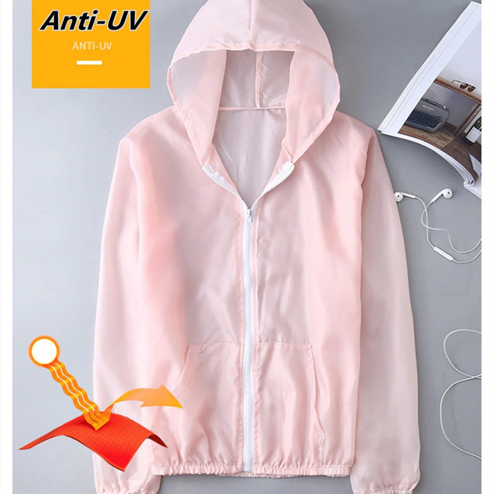 Hulianfu NEW Camping Hiking Jacket Men Women Streetwear Sun Protection Clothing Fishing Clothes Quick Dry Skin Windbreaker Coats - Deanwangkt
