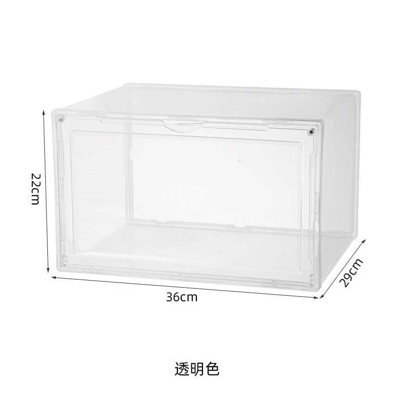 HULIANFU Transparent Anti-oxidation Shoe Box Aj Shoe Storage Box Household Drawer Type Dust-proof Plastic Shoe Display Stand - Deanwangkt