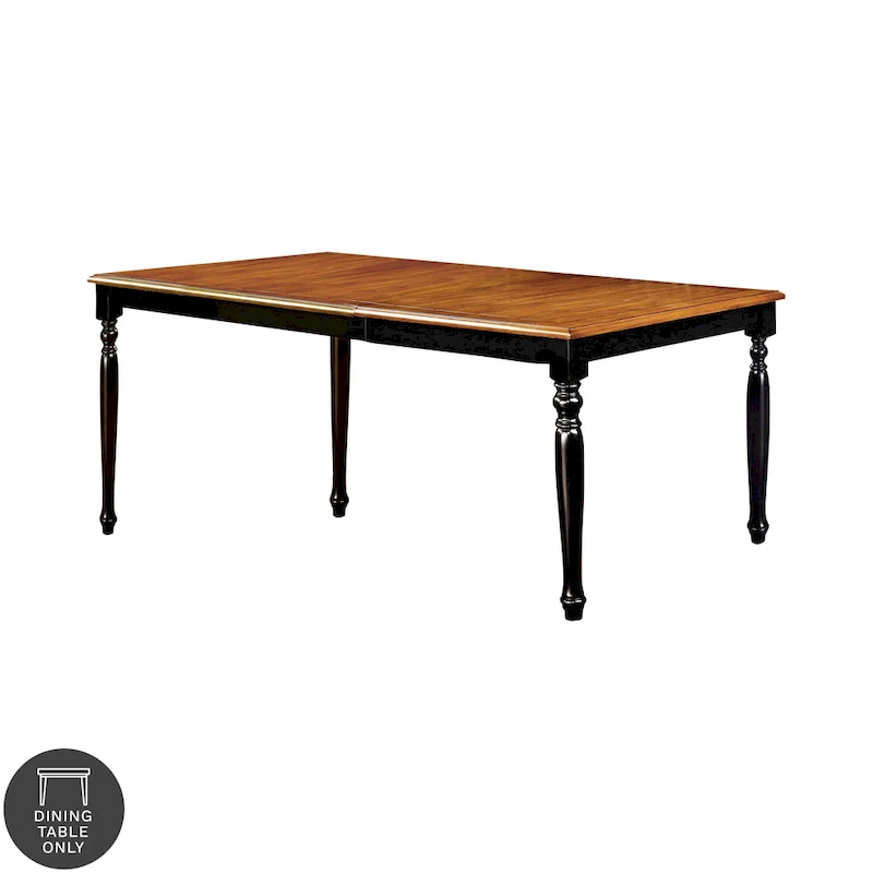Levole Two-tone 78-inch Expandable Dining Table
