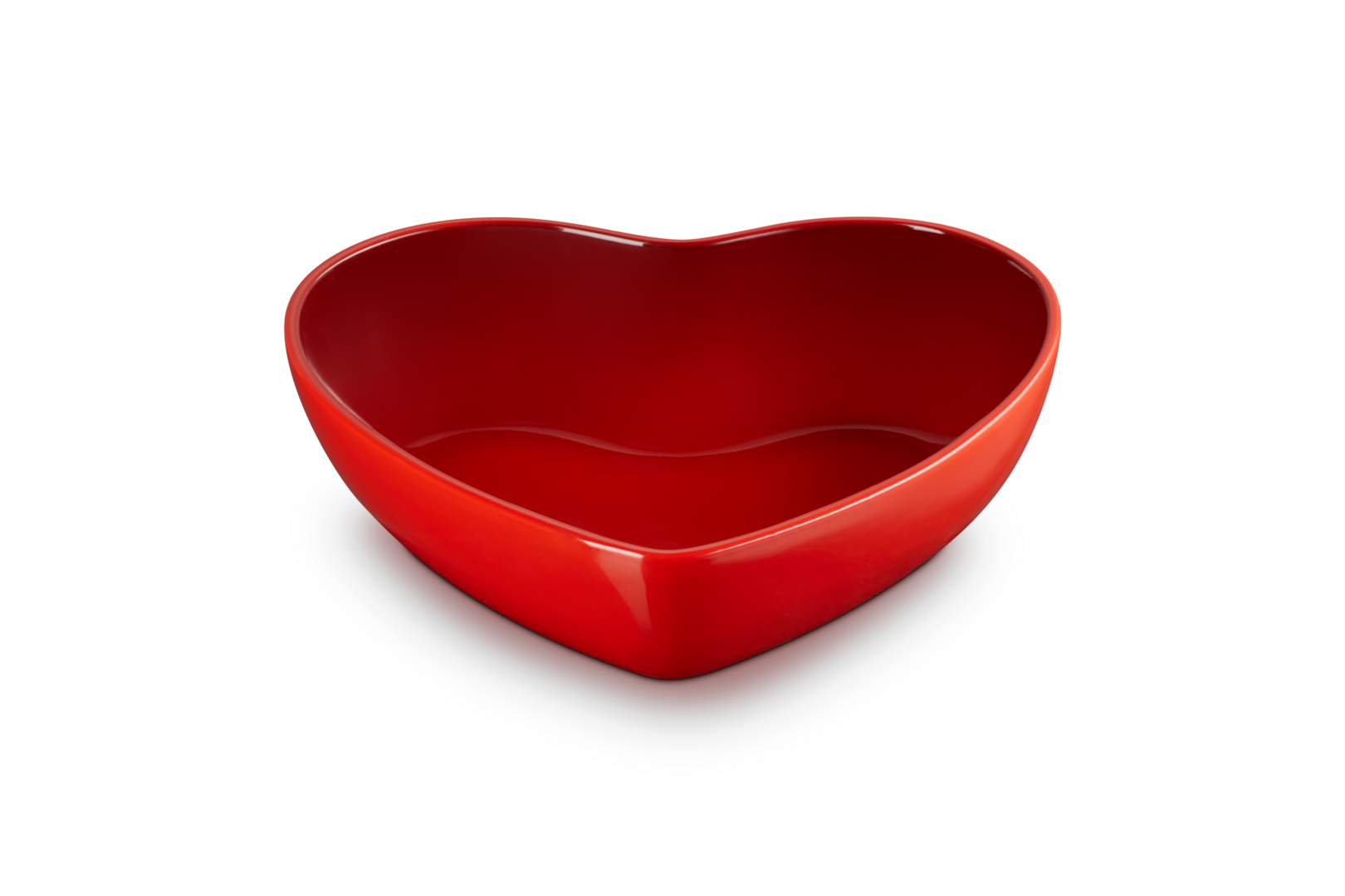 Stoneware Heart Serving Bowl