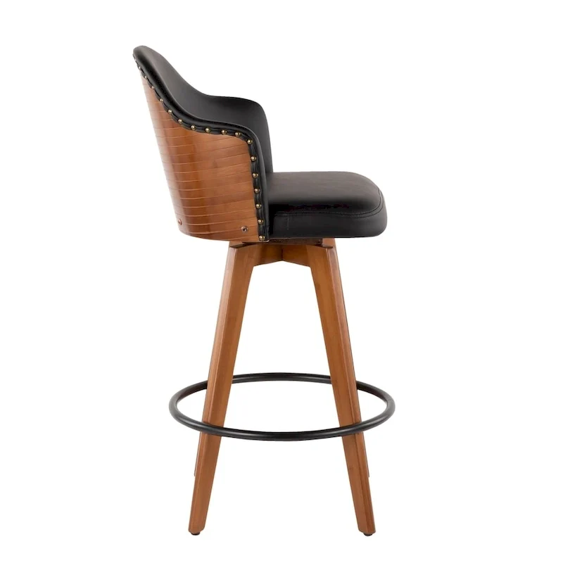 Valsatra Mid-century Modern Counter Stool