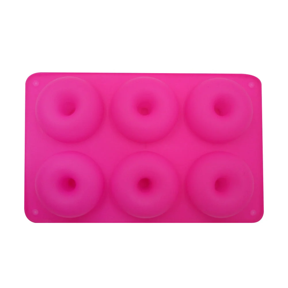 HULIANFU Silicone Donut Mold Baking Pan Non-Stick Baking Pastry Chocolate Cake Dessert DIY Decoration Tools Bagels Muffins Donuts Maker - Deanwangkt