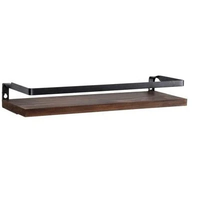 HULIANFU Wall Shelf Wood Floating Rack Wall Decoration Multifunction Storage Holder Shelf Rack Decorative For Kitchen/ Bedroom Frame - Deanwangkt