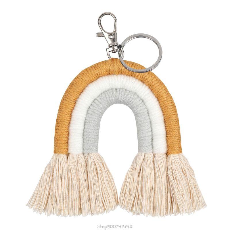 HULIANFU Nordic Cotton Rope Wooden Bead Garland with Tassel Wall Hanging Nursery Props Ornament Kids Baby Room Decor S24 20 Dropship - Deanwangkt