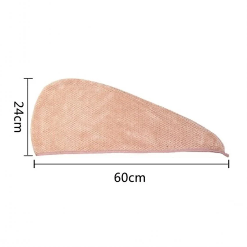 HULIANFU Magic Microfiber Hair Fast Drying Dryer Towel Bath Wrap Hat Quick Cap Turban Dry - Deanwangkt