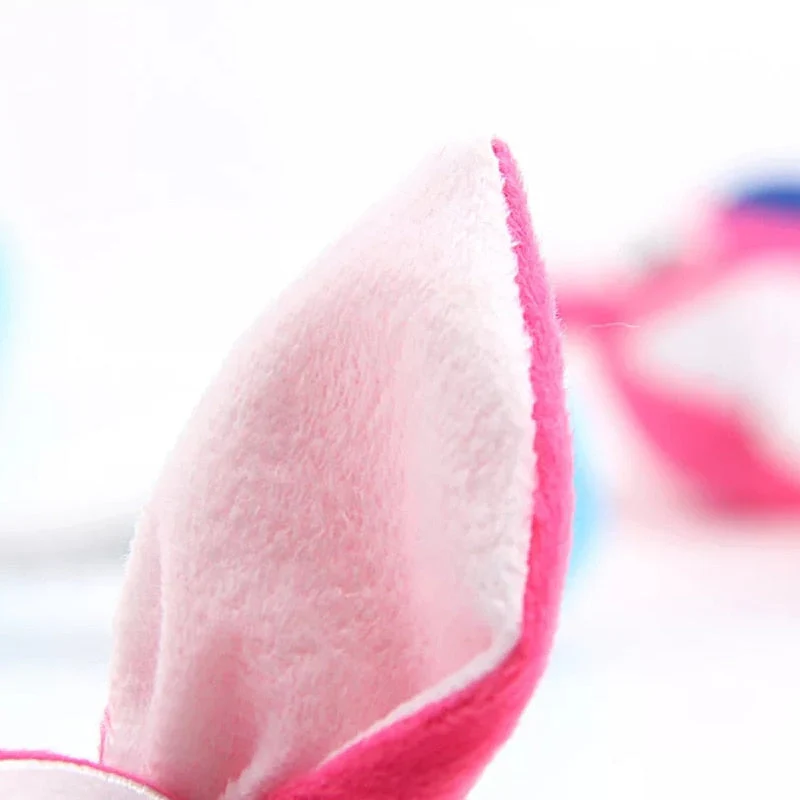 HULIANFU Plush Cartoon Cute Puppy Dog Rope Knot Toy Pet Dog Chew Squeak Toys for Small Dogs Teeth Grinding Pet Products Dog Accessories - Deanwangkt