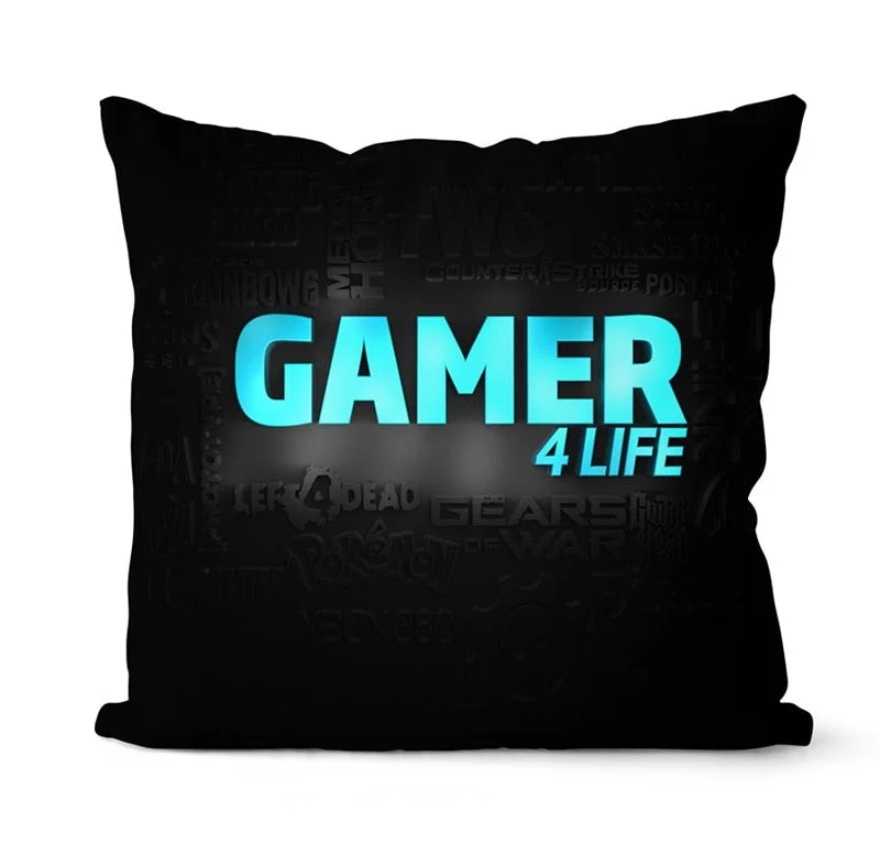HULIANFU Super Hot Game Fans Video Gamepads Cushion Cases Retro Games Decorative Pillows Case Livingroom Sofa Couch Bed Car Throw Pillows - Deanwangkt