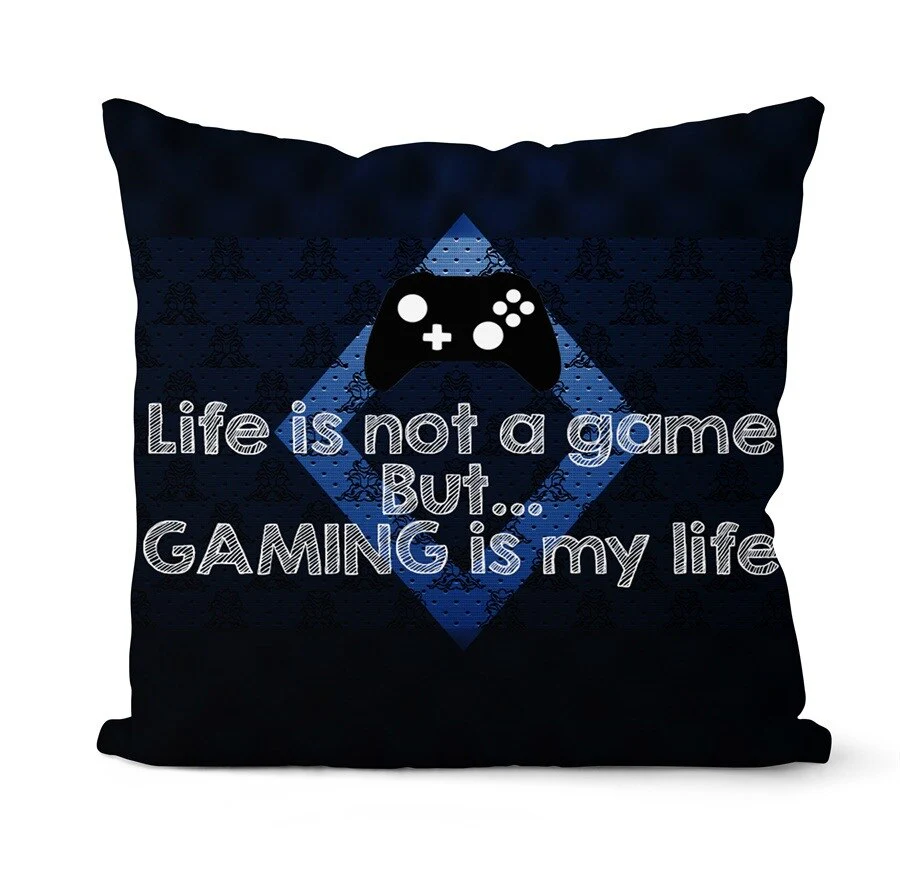 HULIANFU Super Hot Game Fans Video Gamepads Cushion Cases Retro Games Decorative Pillows Case Livingroom Sofa Couch Bed Car Throw Pillows - Deanwangkt