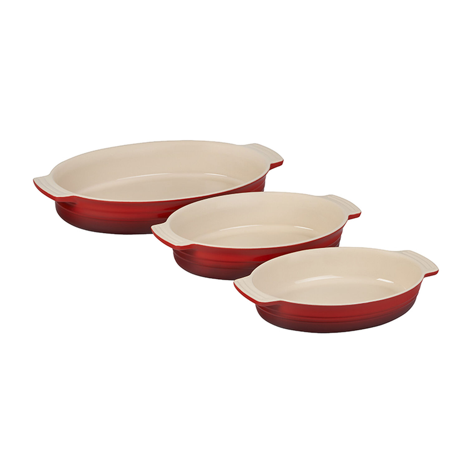 Classic 3-Piece Oval Baking Dish Set