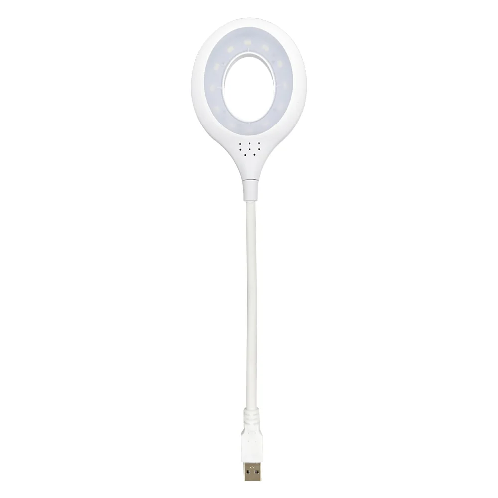 HULIANFU LED Desk Lamp Portable Night Light Lamp Freely Foldable Table Lamp USB LED Luminaria De Mesa Super Bright Ring Lights Non Strobe - Deanwangkt