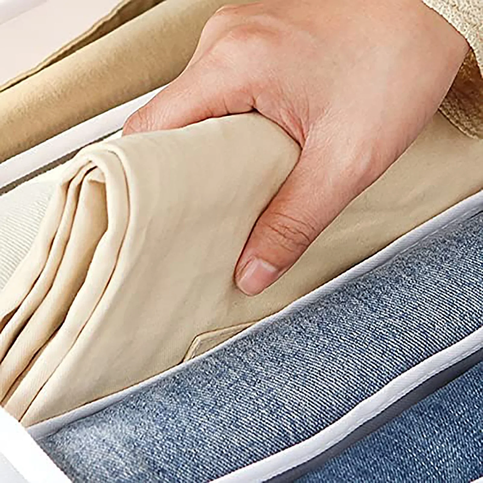 HULIANFU New Underwear Clothes Storage Box Foldable Drawer Organizers Socks Shorts Closet Wardrobe Separation Compartment Box Washable - Deanwangkt