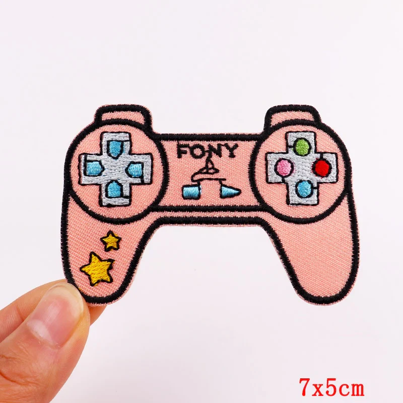 HULIANFU Mushroom Applique Embroidered Patches On Kids Clothes DIY Iron On Patches Cartoon Patches For Clothing Stickers Animal Badges - Deanwangkt