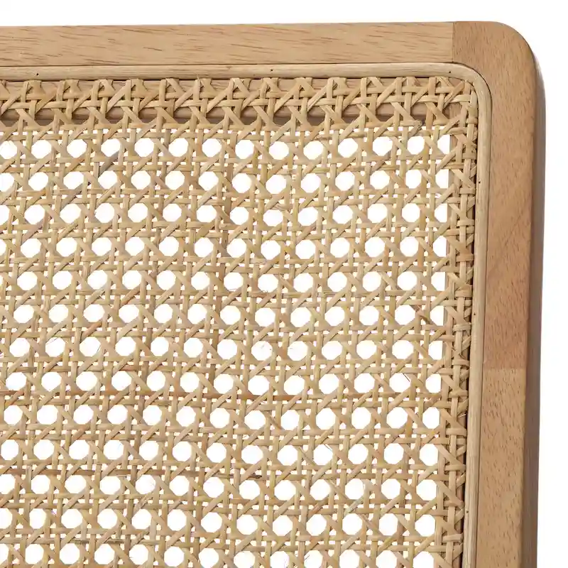 Simple Living Newington Solid Wood Cane Dining Chairs (Set of 2)