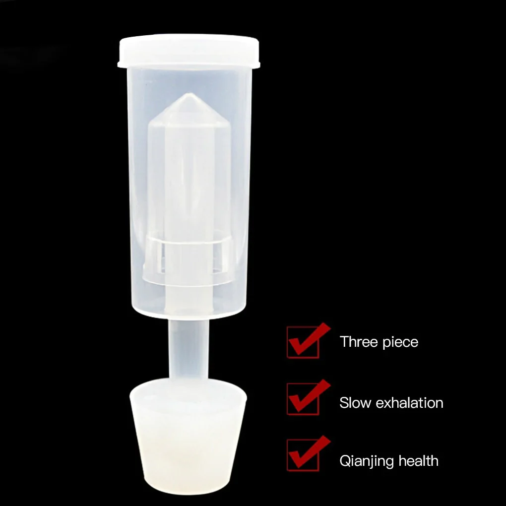 HULIANFU One-Way Air Lock Brewing Barrel Exhaust Valve Fermentation Wine Beer Making Water Sealed Check Valve Three-Piece Airlock - Deanwangkt