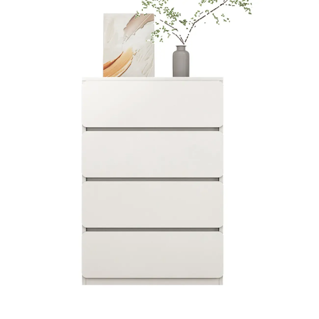 Artistic Rectangle Accent Chests with Free Standing Design