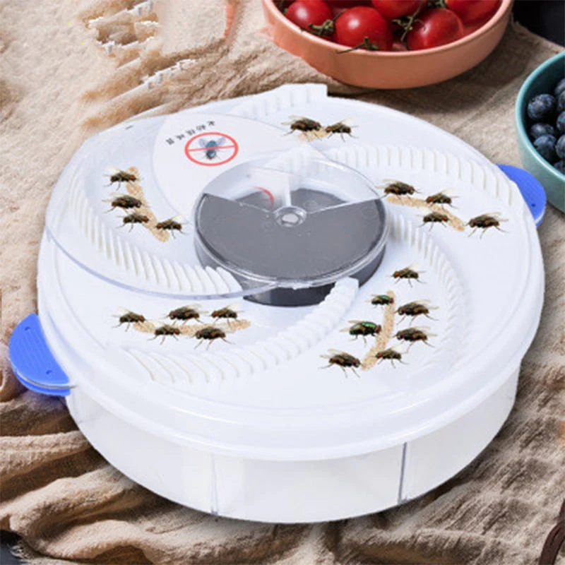 HULIANFU Upgraded Version USB Flytrap Automatic Pest Catcher Fly Killer Electric Fly Trap Device Insect Pest Reject Control Catcher - Deanwangkt