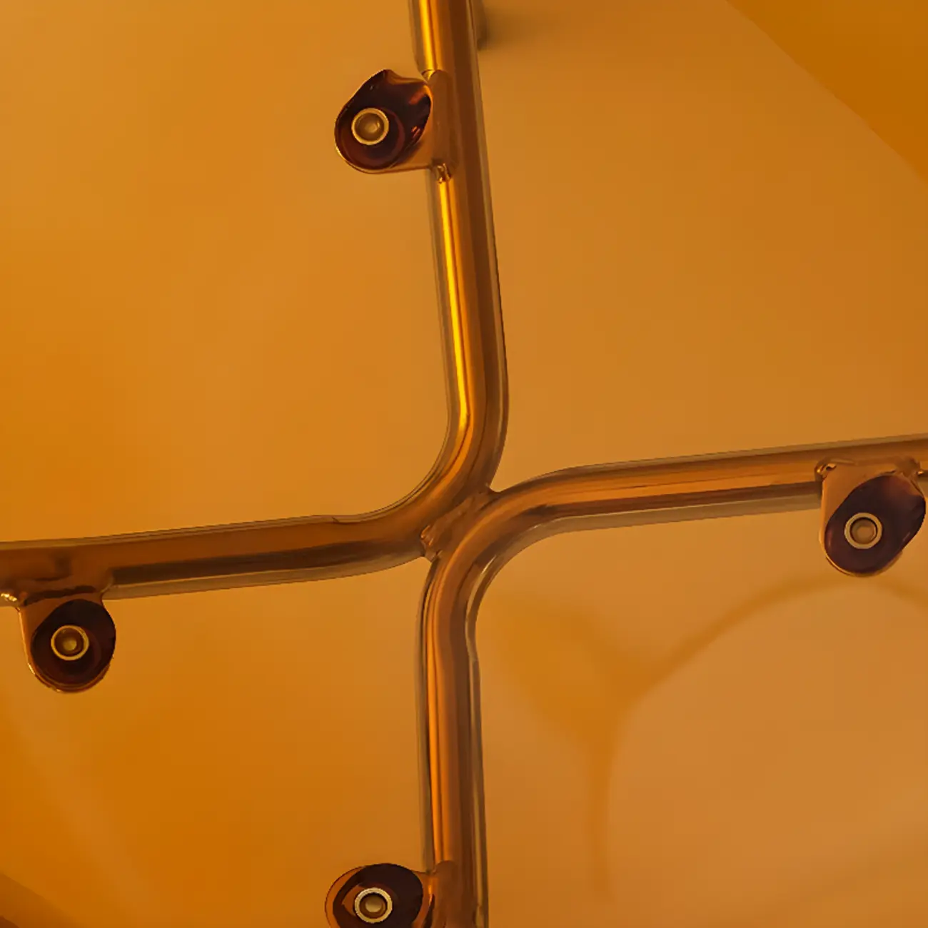 Modern Wingback Plastic Acrylic Dining Chair