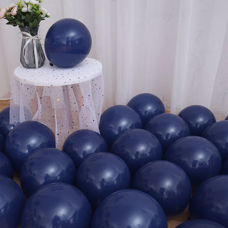 HULIANFU Latex Balloons 10 inch Large Helium Party Balloons for Wedding Birthday Party Supplies Ceremony Decorations 30/50/100 pcs - Deanwangkt